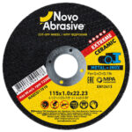 Диск за рязане NovoAbrasive Extreme 115×1.0x22.23 мм, за метал и неръжд стомана