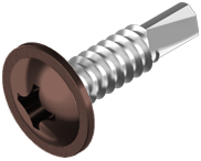 9TL Винт 4,2х16 RAL8017 t-max=2,5 мм
