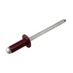 RF-Поп-нит 4,0х10 RAL3005 Al/St череша пл /4-6 ISO 1,2kN
