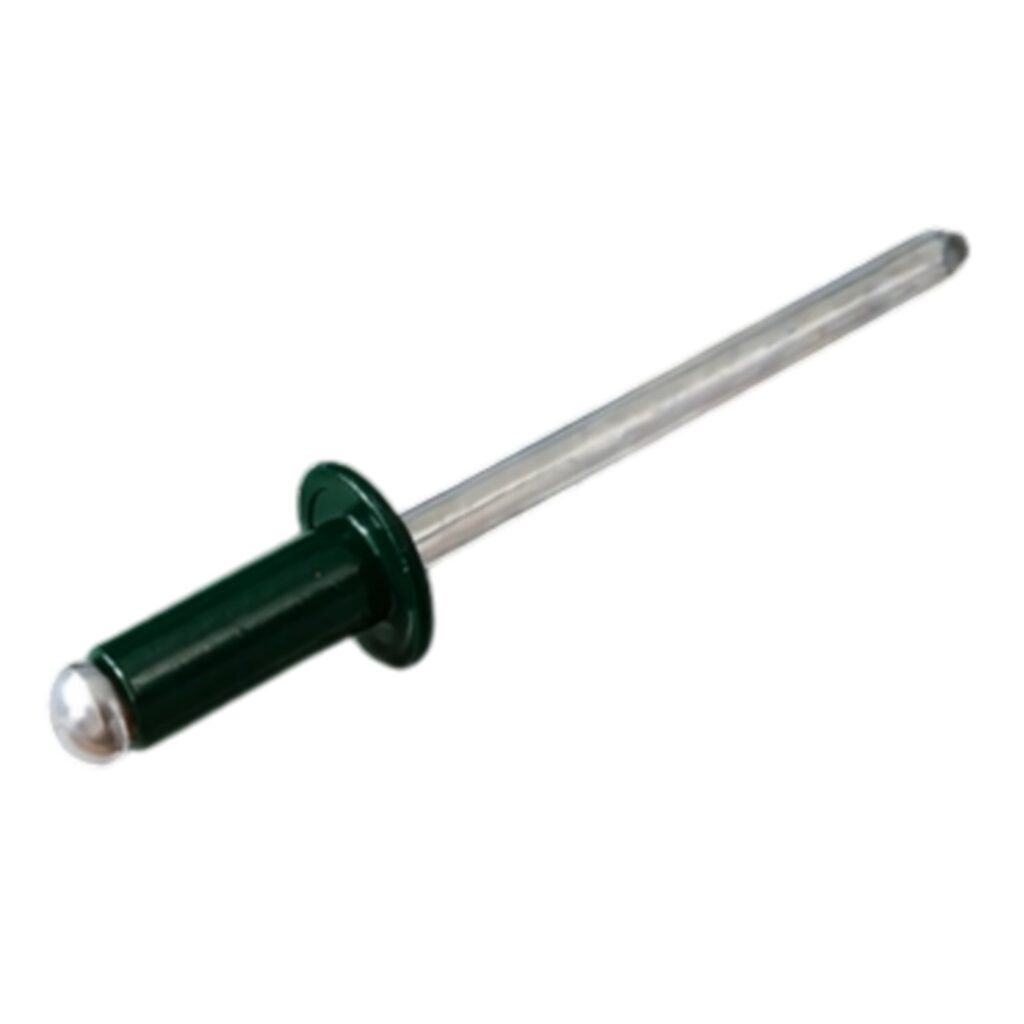 RF-Поп-нит 4,0х8 RAL6005 Al/St зелено пл /2,5-4 ISO 1,2kN