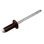 RF-Поп-нит 3,2х8 RAL8017 Al/St т.каф. пл /3-5 ISO 0,7kN
