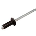 RF-Поп-нит 4,0х8 RAL8019 Al/St т.каф. пл /2,5-4 ISO 1,2kN