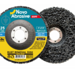 Диск за почистване (пенен абразив) 125×22.23 мм NovoAbrasive, черен