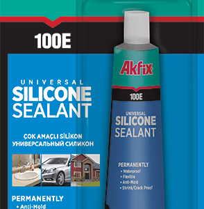 СИЛИКОН УНИВЕРСАЛЕН 100Е AKFIX БЕЗЦ 50 мл