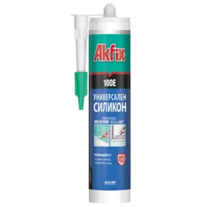 СИЛИКОН УНИВЕРСАЛЕН 100Е AKFIX БЕЗЦ 280 мл