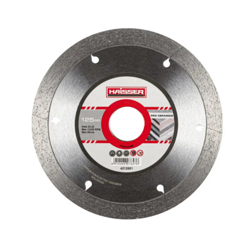 Диамантен диск PRO CERAMICS 125×1,6×22,23 HAISSER 4212601