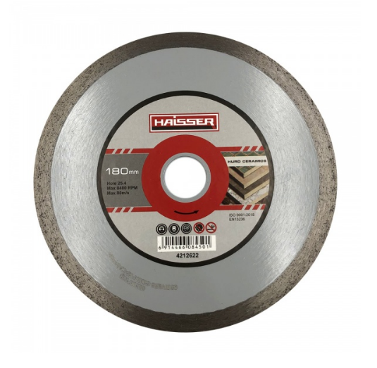 Диамантен диск HURD CERAMICS 180×1,8×10.0x25,4 (HAISSER) 4212622