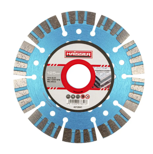 Диамантен диск Segment/Turbo CONCRETE EXPERT 125×2,2x12x22,23 (HAISSER) 4212641(HAISSER) 4212641