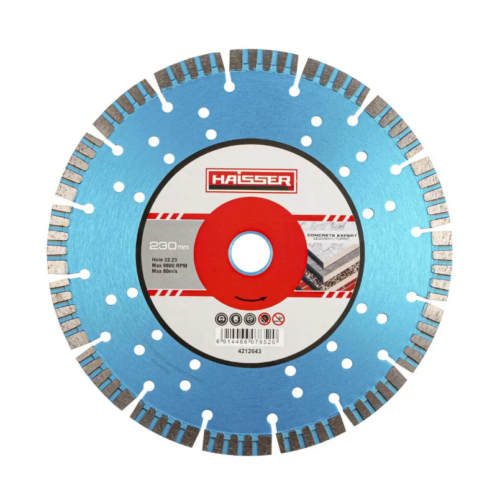 Диамантен диск Segment/Turbo CONCRETE EXPERT 230×3,0x12x22,23 (HAISSER) 4212643