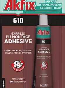 ПОЛИУРЕТАНОВО ЛЕПИЛО БЕЗЦВЕТНО PU EXPRESS 610 AKFIX 50 г