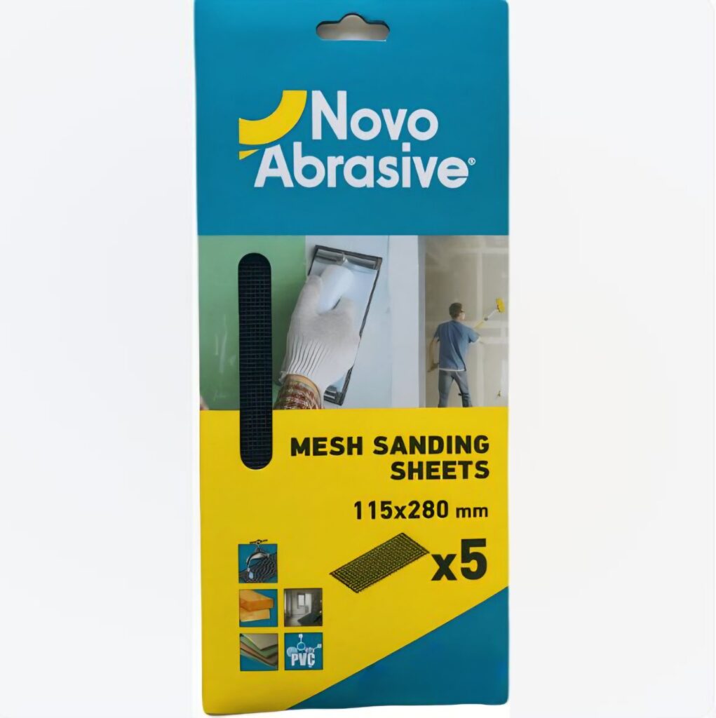 Мрежи шлифовъчни NovoAbrasive 115х280 мм, P60, 5 бр.